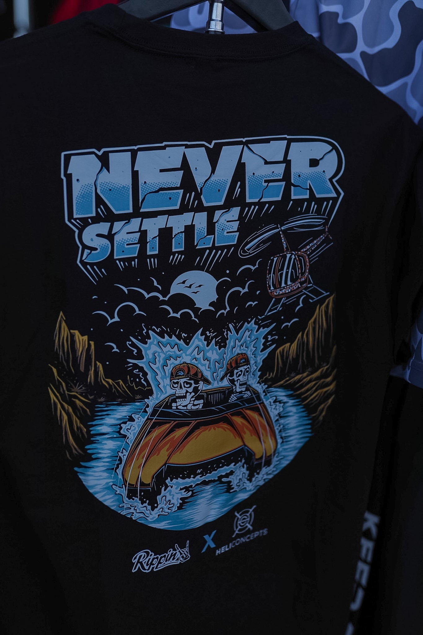 Never Settle X Heli Concepts Collab